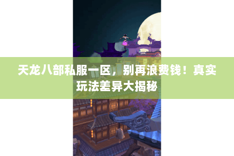 天龙八部私服一区，别再浪费钱！真实玩法差异大揭秘